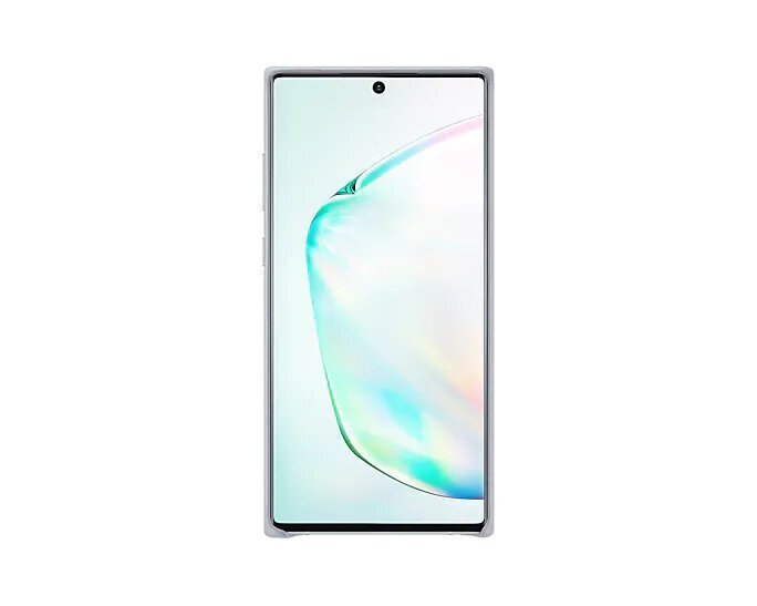 Samsung EF-VN975LJEGWW ādas maciņš Samsung N975 Galaxy Note 10+ (Note 10+ 5G) pelēks cena un informācija | Telefonu vāciņi, maciņi | 220.lv