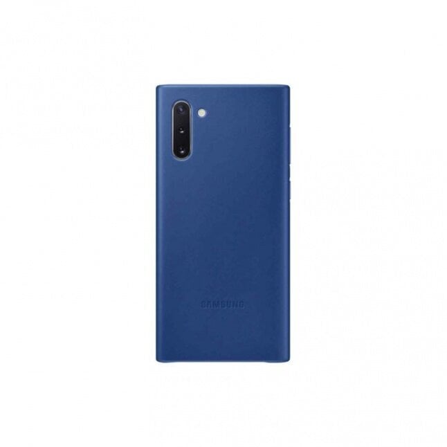 Samsung EF-VN970LLEGWW ādas maciņš Samsung N970 Galaxy Note 10 (Note 10 5G) zils cena un informācija | Telefonu vāciņi, maciņi | 220.lv