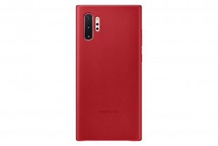 EF-VN975LRE Samsung Leather Cover pro N975 Galaxy Note 10+ Red cena un informācija | Telefonu vāciņi, maciņi | 220.lv