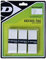 Tenisa raketes grips Dunlop Gecko-Tac, 3 gab. цена и информация | Товары для большого тенниса | 220.lv