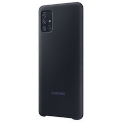 Telefona futrālis, paredzēts Samsung Galaxy A51 (EF-PA515TBEGEU), melns cena un informācija | Telefonu vāciņi, maciņi | 220.lv