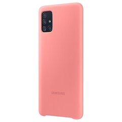 EF-PA515TPE Samsung Silicone Cover for Galaxy A51 Pink cena un informācija | Telefonu vāciņi, maciņi | 220.lv