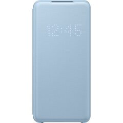 Samsung LED View чехол для Samsung Galaxy S20, Sky Blue цена и информация | Чехлы для телефонов | 220.lv