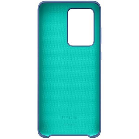EF-PG988TNE Samsung Silicone Cover for Galaxy S20 Ultra Navy cena un informācija | Telefonu vāciņi, maciņi | 220.lv