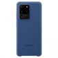 EF-PG988TNE Samsung Silicone Cover for Galaxy S20 Ultra Navy cena un informācija | Telefonu vāciņi, maciņi | 220.lv