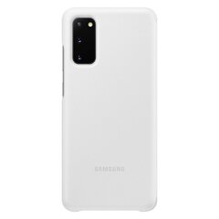 Samsung Clear View vāciņš EF-ZG980CW, paredzēts S20, balts cena un informācija | Telefonu vāciņi, maciņi | 220.lv