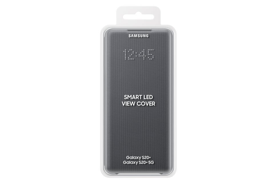 Samsung LED View Cover with LED display for Samsung Galaxy S20 Plus grey (EF-NG985PJEGEU) (Grey) cena un informācija | Telefonu vāciņi, maciņi | 220.lv