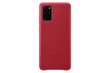 EF-VG985LRE Samsung Leather Cover for Galaxy S20+ Red cena un informācija | Telefonu vāciņi, maciņi | 220.lv