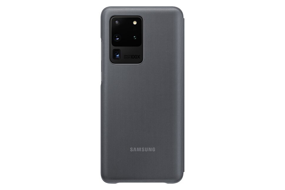 Samsung LED View Cover with LED display for Samsung Galaxy S20 Ultra grey (EF-NG988PJEGEU) (Grey) cena un informācija | Telefonu vāciņi, maciņi | 220.lv