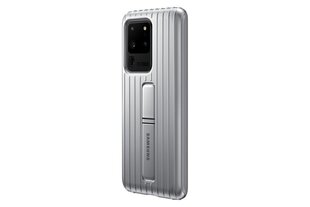 EF-RG988CSE Samsung Standing Cover for Galaxy S20 Ultra Silver cena un informācija | Telefonu vāciņi, maciņi | 220.lv