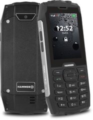 myPhone HAMMER 4 Black cena un informācija | Mobilie telefoni | 220.lv