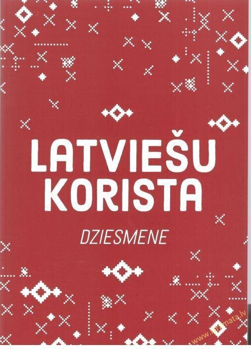 Latviešu korista dziesmene cena un informācija | Mākslas grāmatas | 220.lv