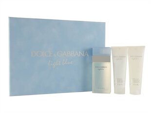 Dolce & Gabbana Light Blue EDT dāvanu komplekts sievietēm 50 ml cena un informācija | Sieviešu smaržas | 220.lv