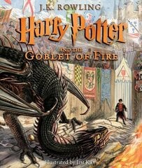 Harry Potter and the Goblet of Fire: Illustrated Edition цена и информация | Фантастика, фэнтези | 220.lv