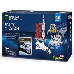 3D puzle CubicFun National Geografic Space Exploration 65 d. cena un informācija | Puzles, 3D puzles | 220.lv