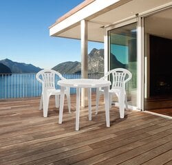 Пластиковый стул 4living Curver Mallorca, белый цена и информация | Keter Мебель и домашний интерьер | 220.lv