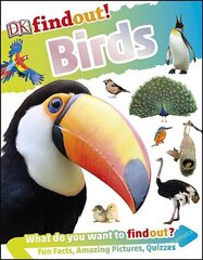 DKfindout! Birds цена и информация | Книги для детей | 220.lv