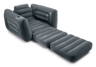 Надувное кресло-матрас-кровать Intex Pull-Out Chair 117 x 224 x 66 см. цена и информация | Надувные матрасы и мебель | 220.lv