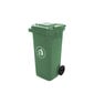 Āra konteiners 120 l, zaļš cena un informācija | Komposta kastes un āra konteineri | 220.lv