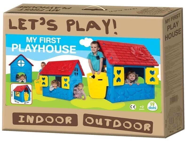 Plastmasas rotaļu māja My First Play House цена и информация | Bērnu rotaļu laukumi, mājiņas | 220.lv