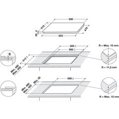 Whirlpool WL B8160 NE цена и информация | Варочные поверхности | 220.lv