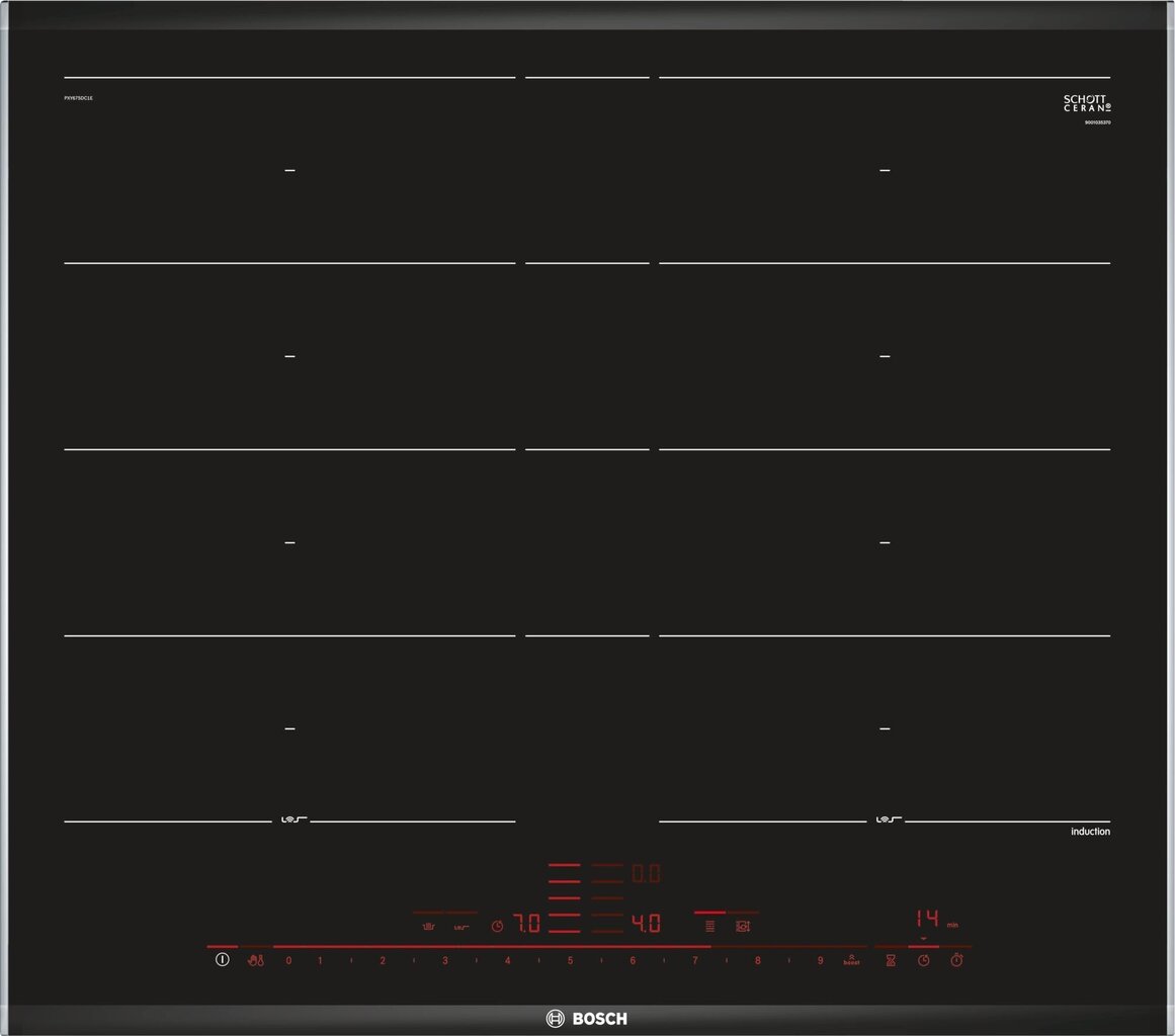 Bosch PXY675DC1E cena un informācija | Plīts virsmas | 220.lv