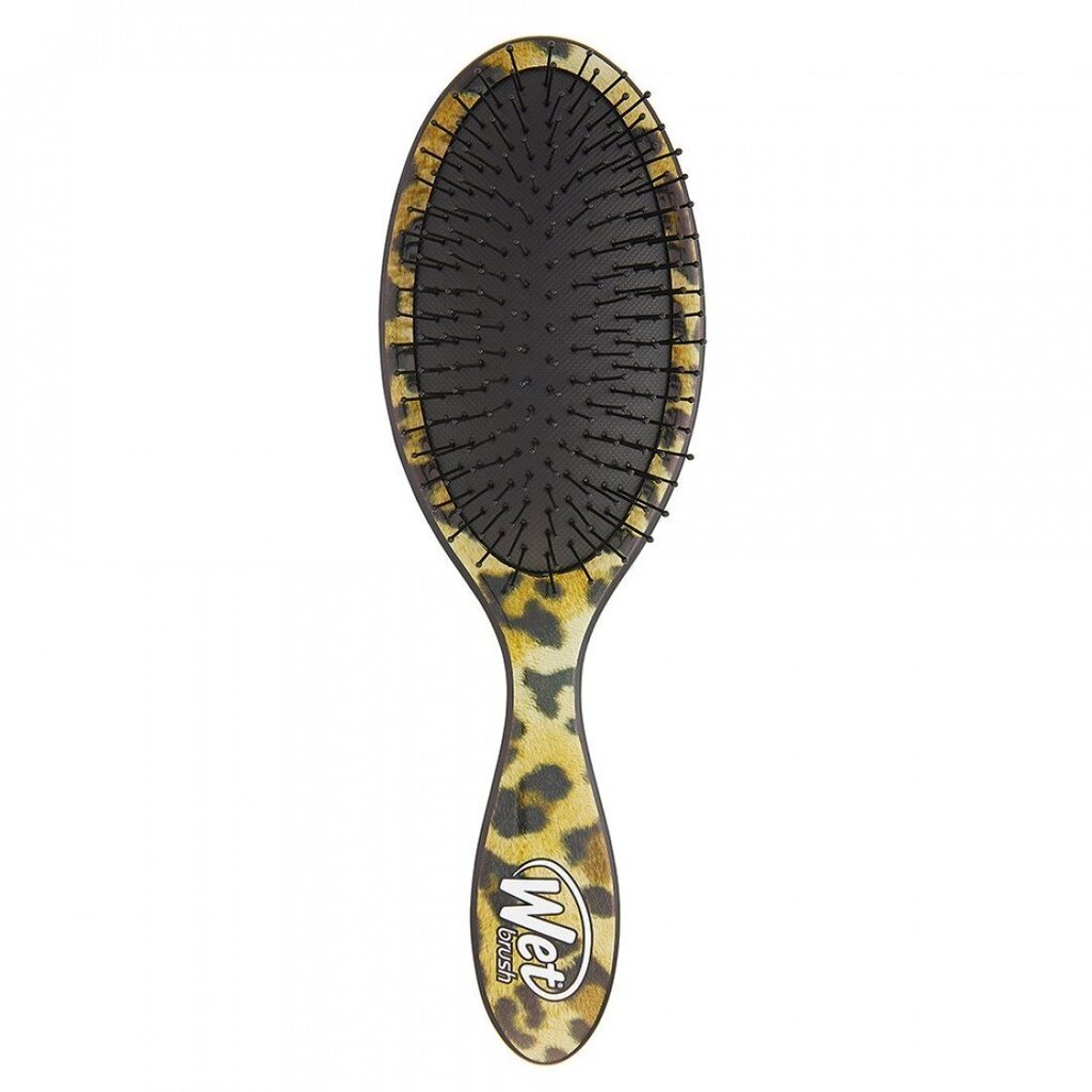 Matu suka Wet Brush Original Detangler Safari Leopard цена и информация | Matu sukas, ķemmes, šķēres | 220.lv