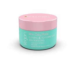 Sejas maska Nacomi Vegan Pink Clay Mask 50 ml cena un informācija | Sejas maskas, acu maskas | 220.lv