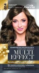 Шампунь для окрашивания волос Joanna Multi Effect 35 г, 014 Aromatic Cappuccino цена и информация | Краска для волос | 220.lv