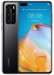 Huawei P40, 8/128GB Black цена и информация | Мобильные телефоны | 220.lv