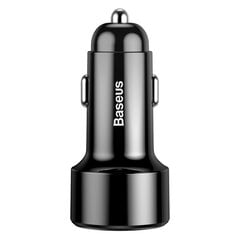 Baseus Magic Series Dual QC Автомобильное зарядное устройство с цифровым дисплеем 2x USB QC3.0 45W 6A Black (CCMLC20A-01) Ex-display цена и информация | Зарядные устройства для телефонов | 220.lv