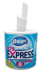 Papīra dvielis OOOPS! 375 Express-1 (2 slāņi) cena un informācija | Tualetes papīrs, papīra dvieļi | 220.lv