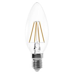 Лампа EMOS светодиодная Filament 4W E14 свеча WW цена и информация | Лампочки | 220.lv