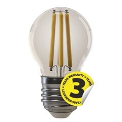 Spuldze EMOS LED Filament Mini GL 4W E27 WW cena un informācija | Spuldzes | 220.lv