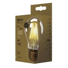 LED spuldze EMOS Vintage A60 4W E27 WW+ цена и информация | Лампочки | 220.lv