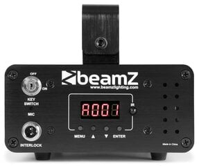 BeamZ Surtur II Double Laser Gaismu efekts RG Gobo DMX IRC 3W Blue LED цена и информация | Праздничные декорации | 220.lv