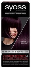 Краска для волос SYOSS COLOR 3-3 Темно-фиолетовый  цена и информация | Краска для волос | 220.lv