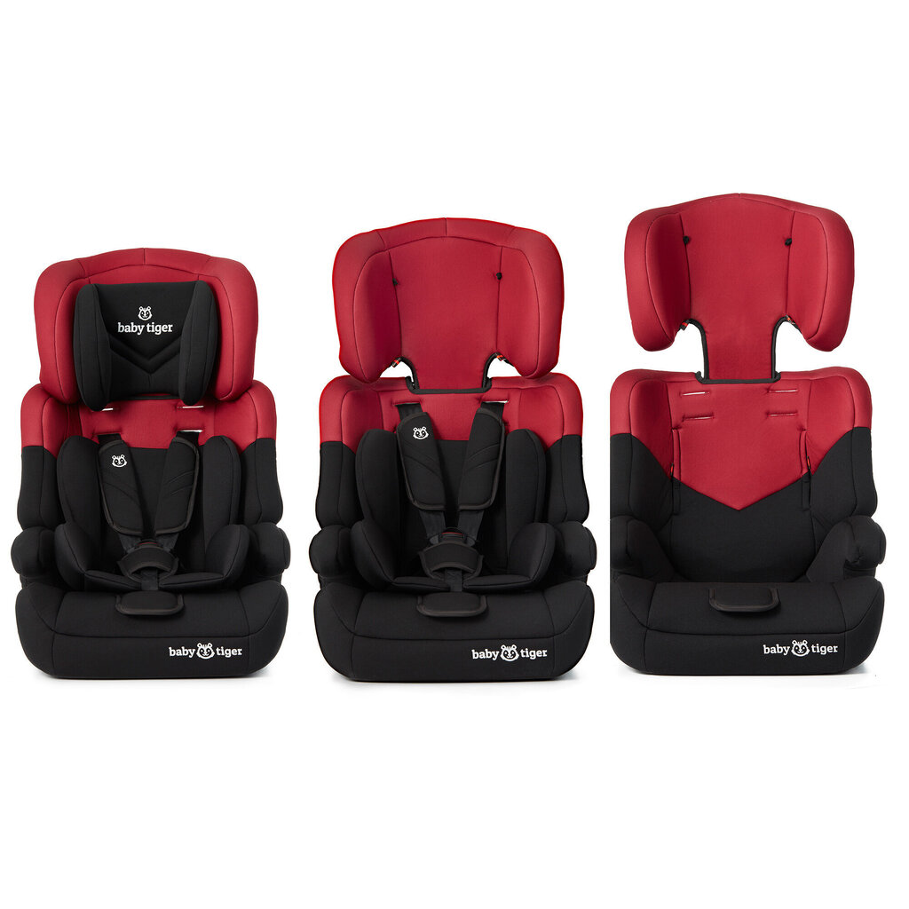 Autokrēsliņš Babytiger MALI 9-36 kg, Burgundy цена и информация | Autokrēsliņi | 220.lv