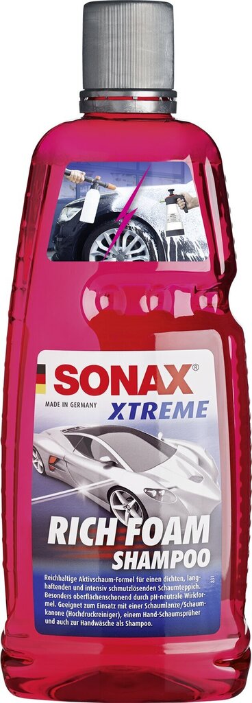 Sonax Xtreme šampūns RichFoam, 1L cena un informācija | Auto ķīmija | 220.lv