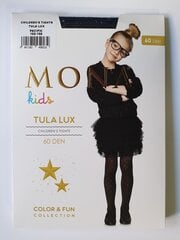 Meiteņu zeķbikses ar rakstu un lureksu MONA Tula Lux 60 Pacific цена и информация | Носки, колготки для девочек | 220.lv