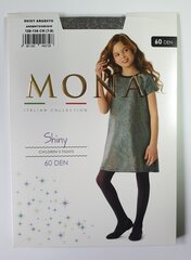 Колготки для девочек с люрексом MONA Shiny 60 Grigiotto цена и информация | Носки, колготки для девочек | 220.lv