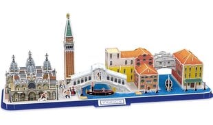 3D puzle CubicFun City Line Venezia 126 d. cena un informācija | Cubicfun Rotaļlietas, bērnu preces | 220.lv