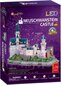 3D puzle CubicFun Neuschwanstein Castle (ar LED apgaismojumu) 128 d. цена и информация | Puzles, 3D puzles | 220.lv