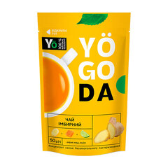 YOGODA, имбирный чай (12 x 50г) цена и информация | Чай | 220.lv