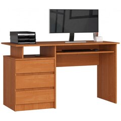 Письменный стол NORE CLP 135, светло-коричневый цена и информация | Компьютерные, письменные столы | 220.lv