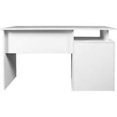 Письменный стол NORE CLP 135, белый/красный цена и информация | Компьютерные, письменные столы | 220.lv