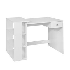 Письменный стол SoBuy FWT35-W, белый цена и информация | Компьютерные, письменные столы | 220.lv