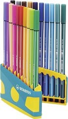 Flomāsteru komplekts STABILO Pen 68 ColorParade | 20 krāsas цена и информация | Принадлежности для рисования, лепки | 220.lv