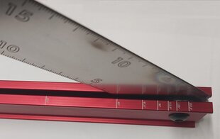 Profesionāls regulējams leņķmērs BMI 8 IN 1 (400x150 mm) cena un informācija | Rokas instrumenti | 220.lv