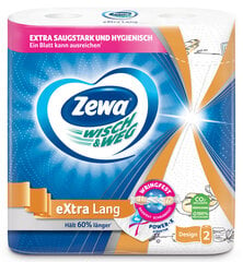 Papīra dvieļi ZEWA W&W Design, 2 ruļļi cena un informācija | Tualetes papīrs, papīra dvieļi | 220.lv